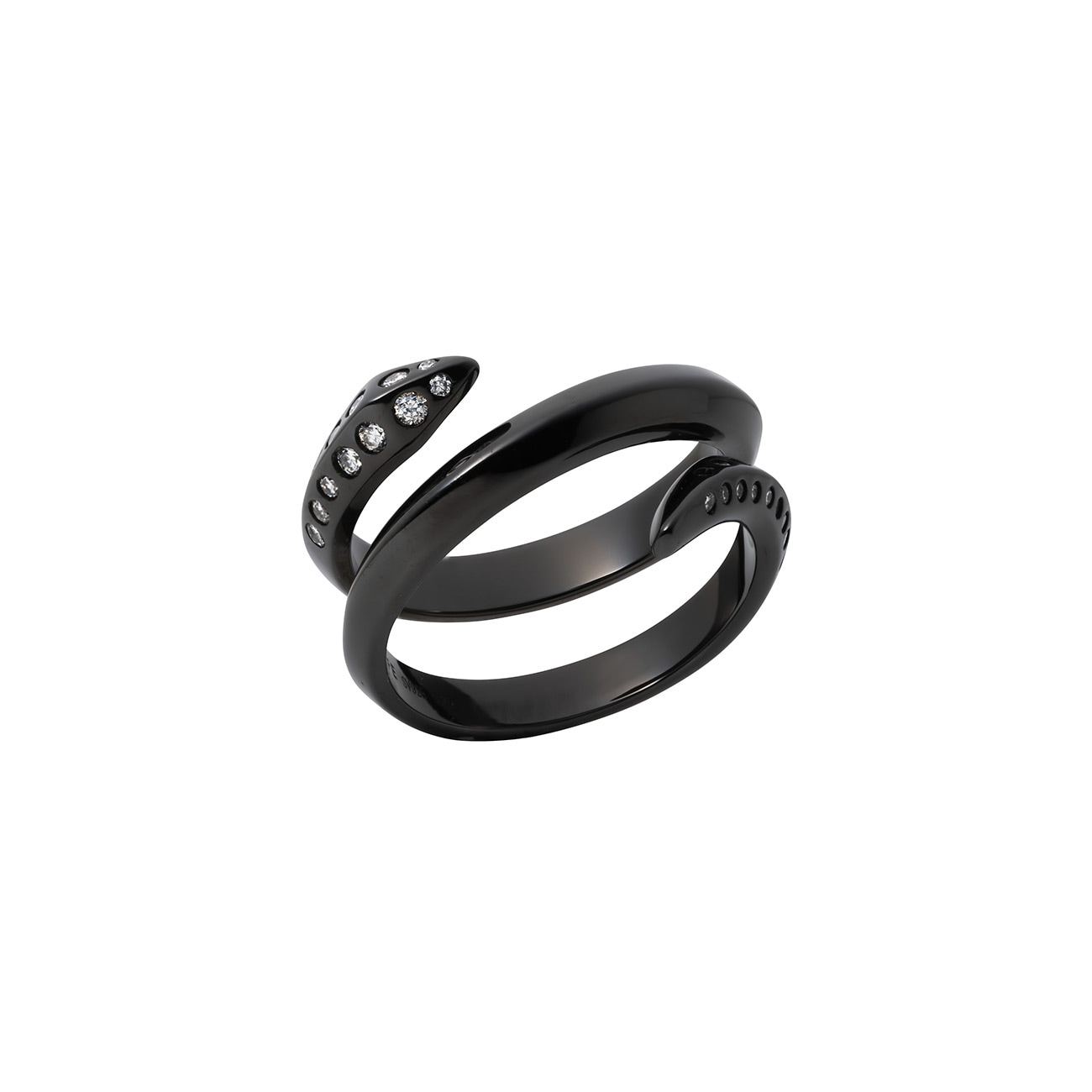 BKRu/BKS WD SNAKE RING RU