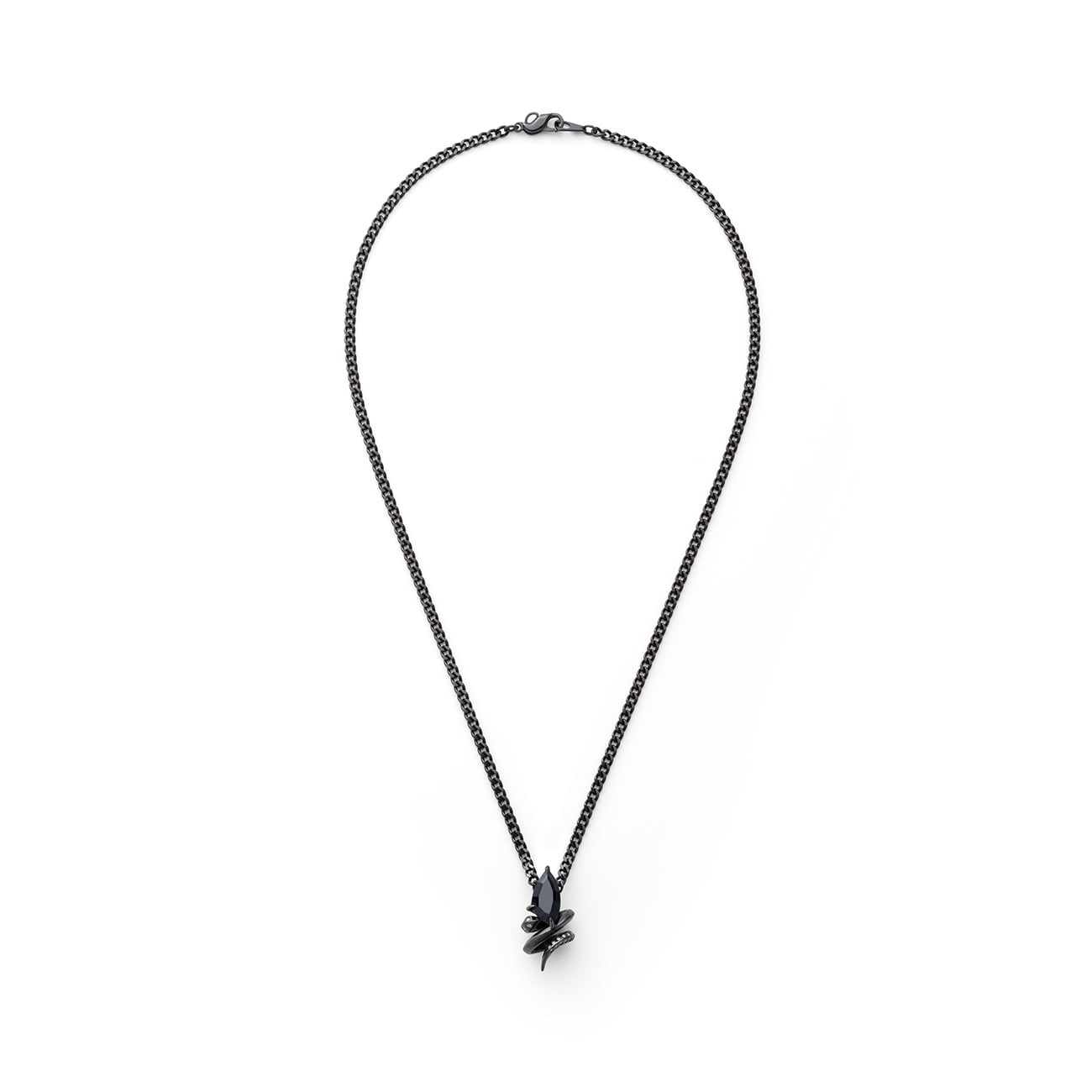 BKRu/BKS WD SNAKE PENDANT RU